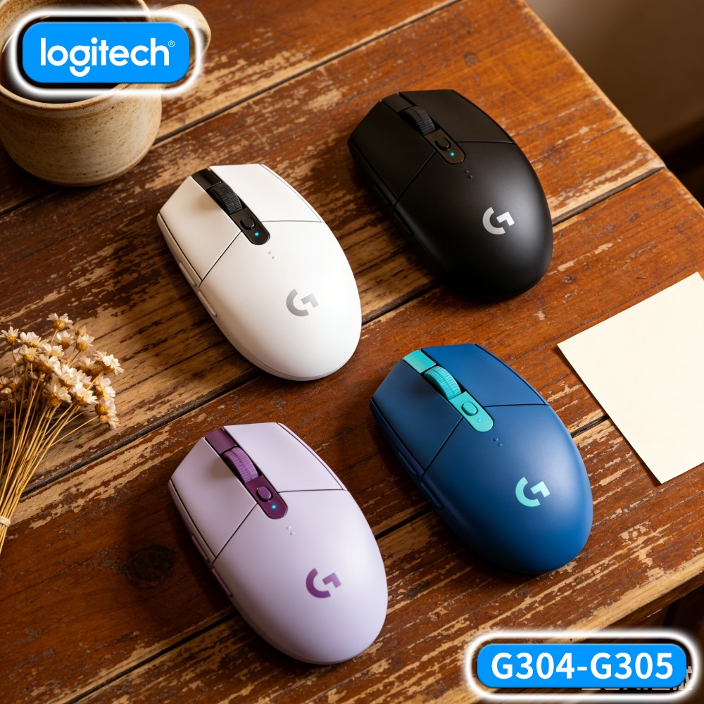 Pc Gaming Logitech - Mysz bezprzewodowa Logitech G304, czujnik HERO