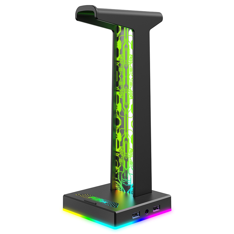 Pc Gaming Rgb - Stojak na słuchawki gamingowe RGB z