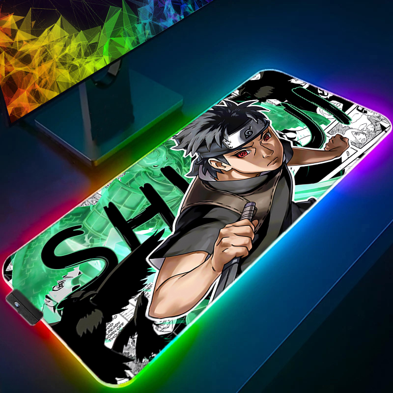 Pc Gaming Naruto - Duża podkładka pod mysz RGB do