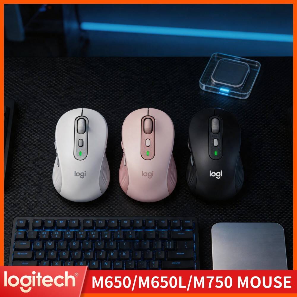 Pc Gaming Logitech - Mysz ergonomiczna Logitech M650 - czujnik