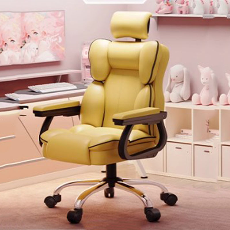 Pc Gaming Chair - Relaksujące Krzesło Biurowe Akcent Obrotowe Leniwe