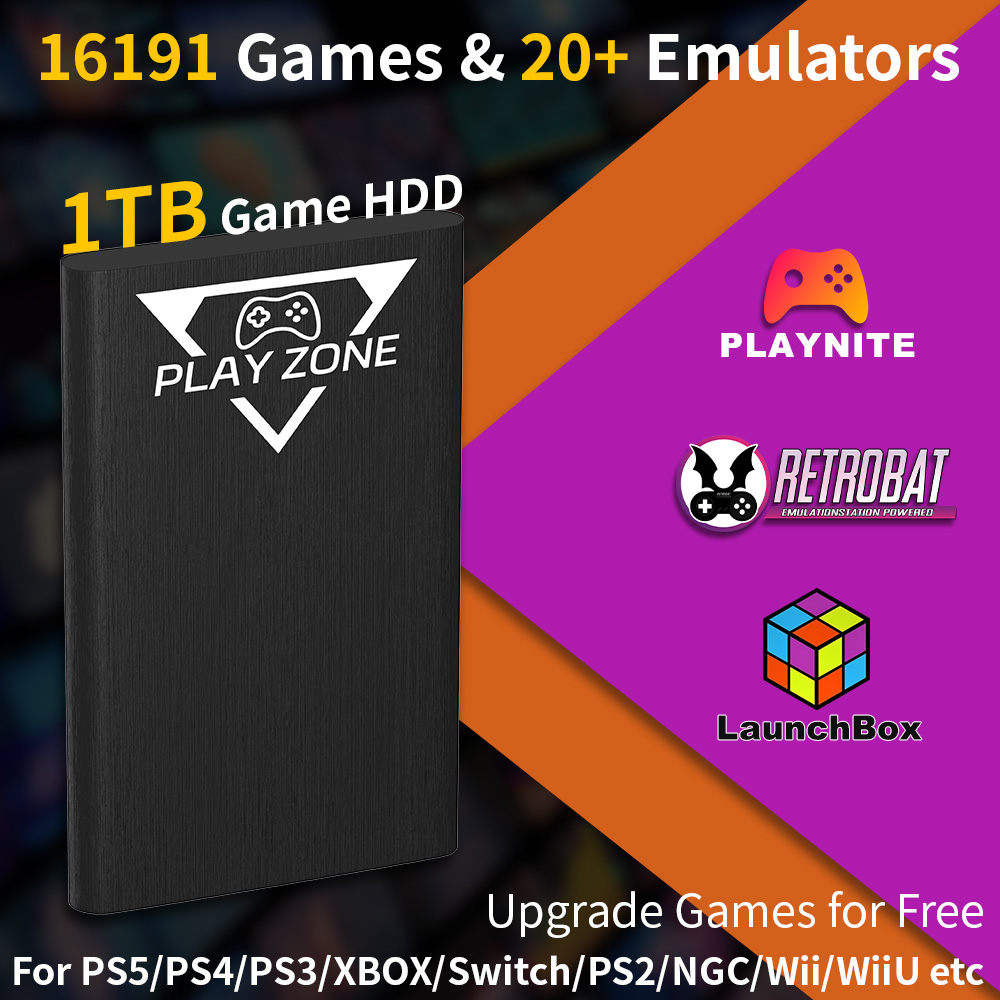 Pc Gaming Aaa - Play Zone 1TB Przenośny Dysk Twardy