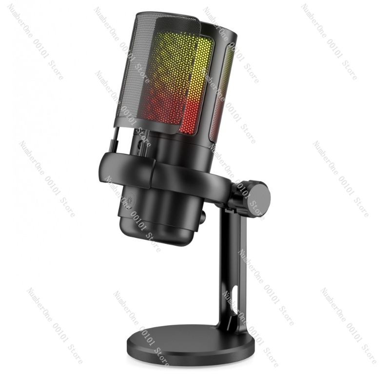 Pc Gaming Rgb - Mikrofon USB Kondensatorowy Biurkowy RGB do