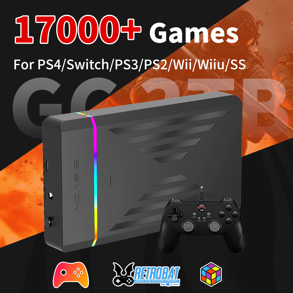 Pc Gaming Aaa - Przenośna konsola do gier HDD 3TB