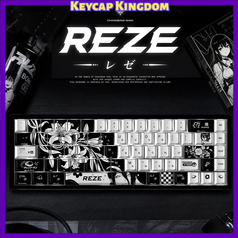 Gaming Pc Equipment - Nowe klawisze Reze 5.0 Anime Keycaps