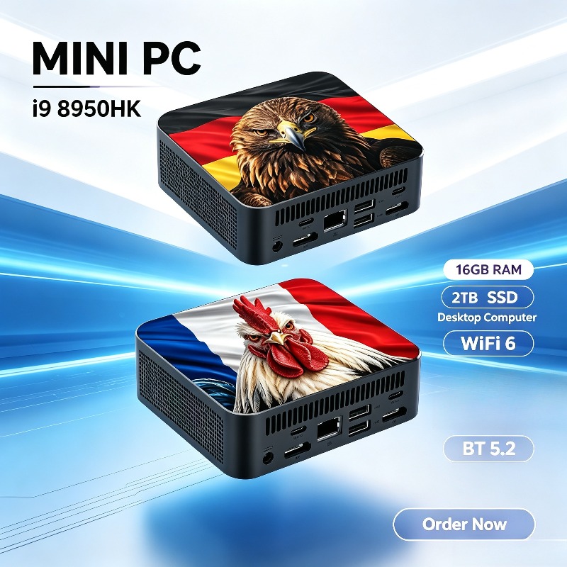 Pc Gaming Portable - Intel i9 8950HK 2026 Mini Komputer