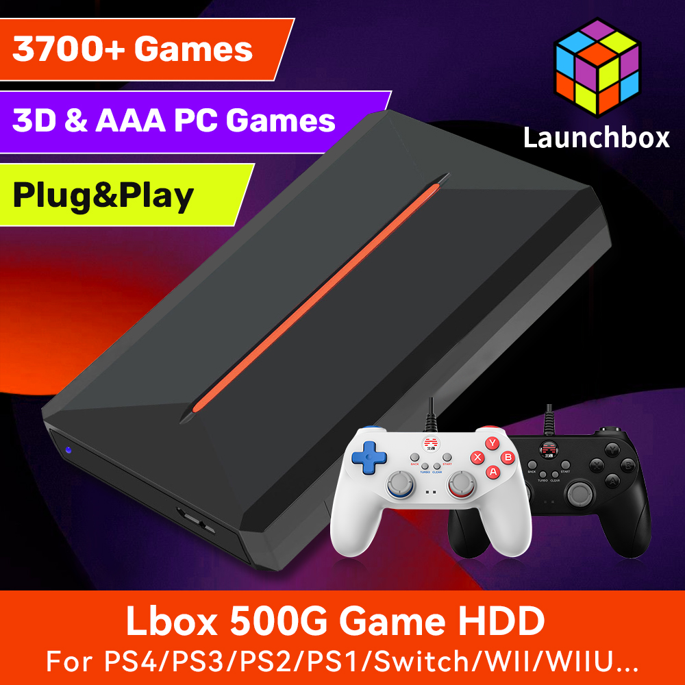 Pc Gaming Aaa - Launchbox 500G Emulator dysku twardego do