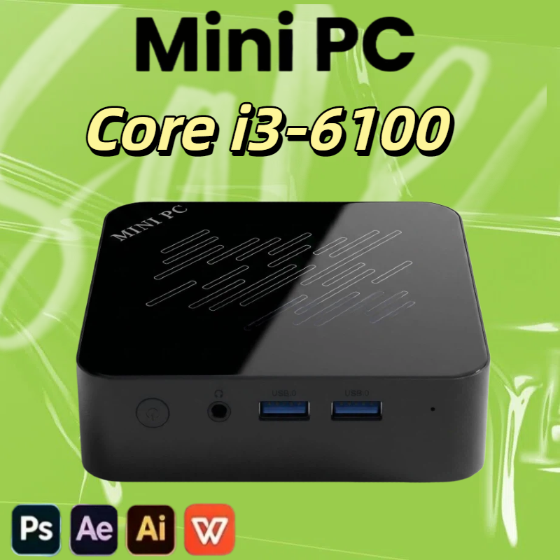 Pc Gaming I3 - Wysokowydajny Mini PC Intel Core i3-6100