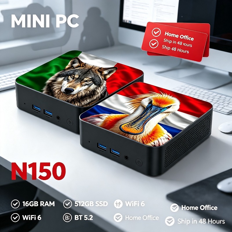 Pc Gaming Portable - Nowy Mini PC Intel Core N150