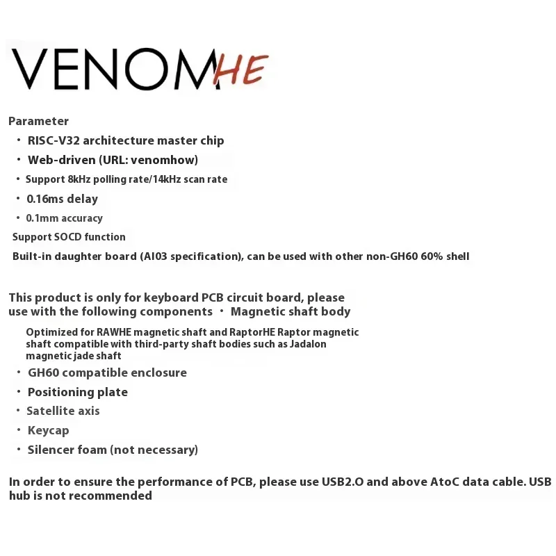Geonworks Venom60 HE Venom65 H – Gaming Pc Equipment recenzja i cena