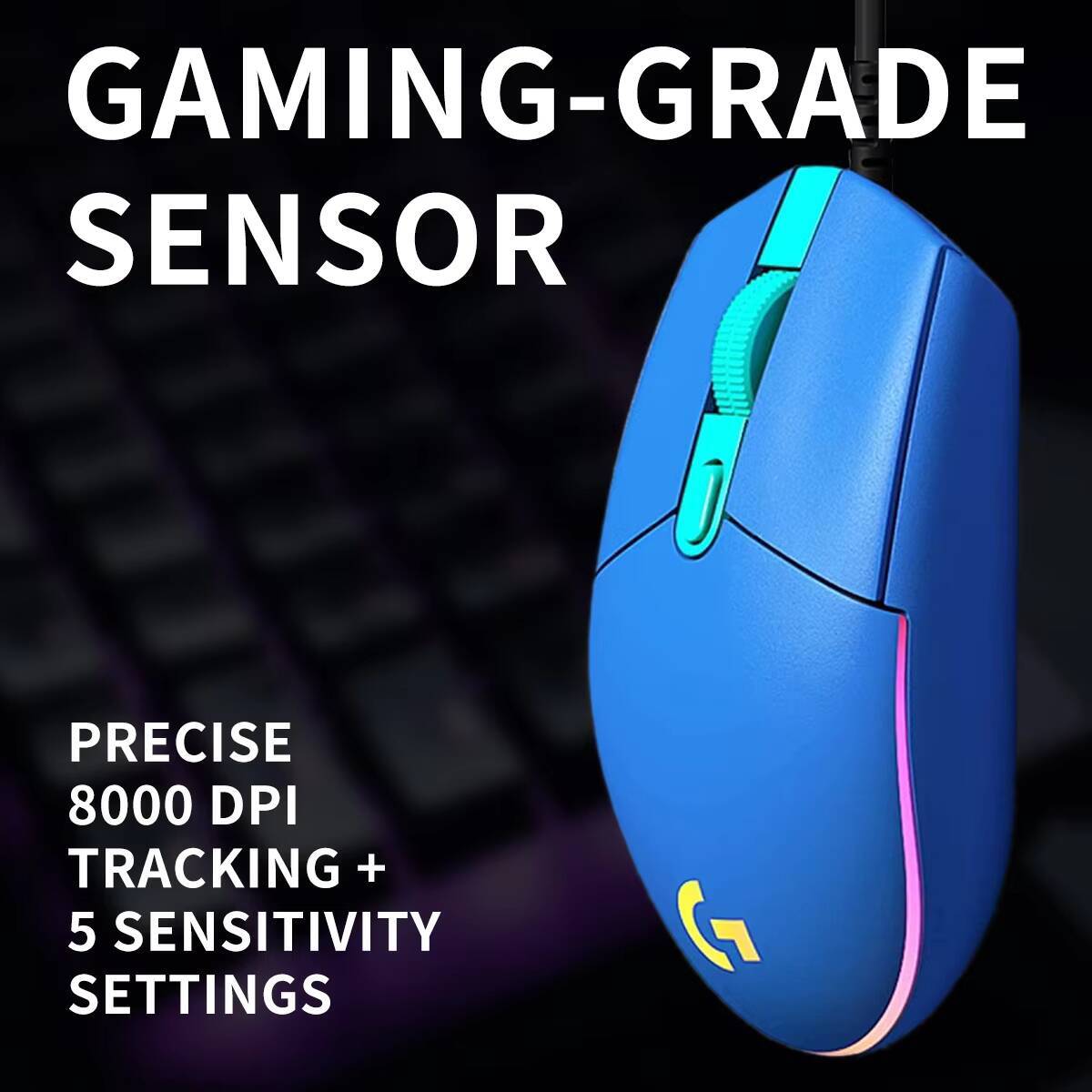 Mysz gamingowa Logitech G203 L – Pc Gaming Logitech recenzja i cena