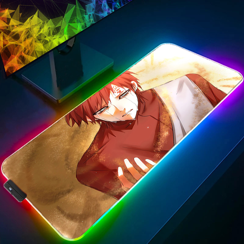 Duża podkładka pod mysz RGB do – Pc Gaming Naruto recenzja i cena