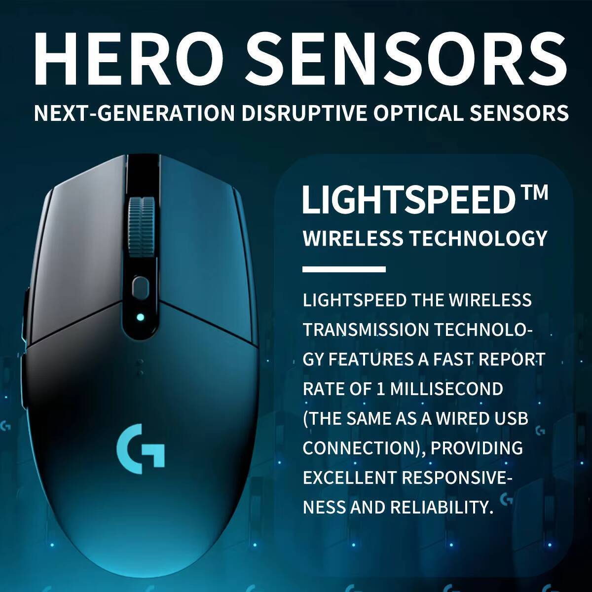 Mysz bezprzewodowa Logitech G3 – Pc Gaming Logitech recenzja i cena