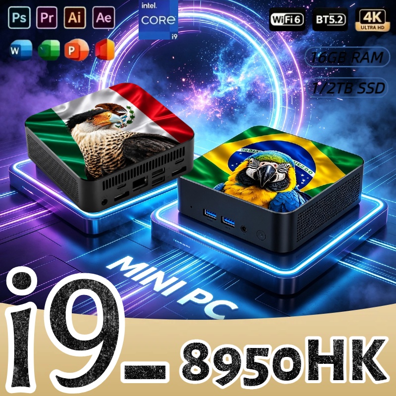 Mini PC Core i9-8950HK 16GB RA – Pc Gaming Portable recenzja i cena