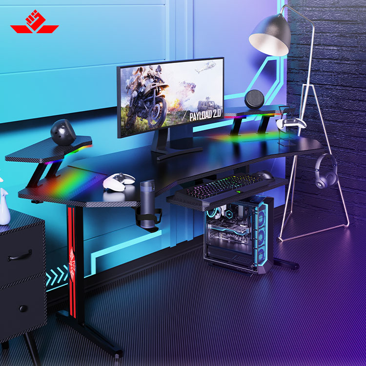 Duże biurko gamingowe E-Sports – Pc Gaming Rgb recenzja i cena