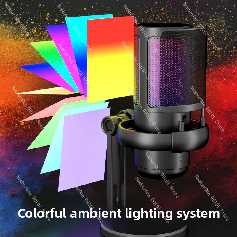 Mikrofon USB Kondensatorowy Bi – Pc Gaming Rgb recenzja i cena