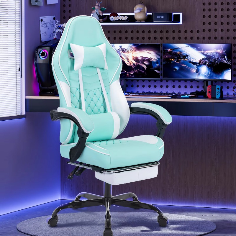 Krzesło gamingowe z masażem, e – Pc Gaming Chair recenzja i cena