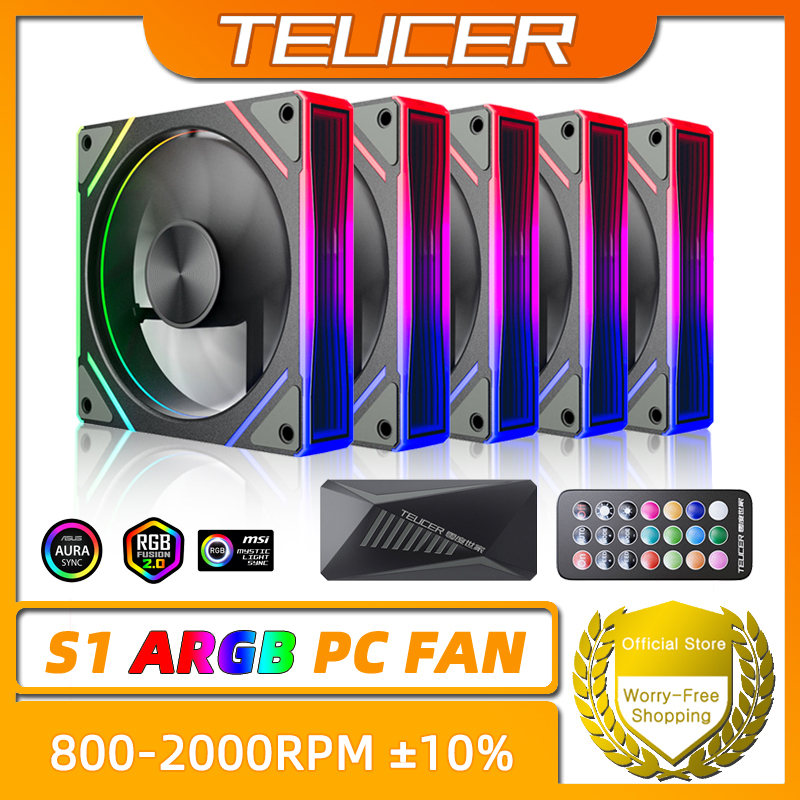 Zestaw wentylatorów PC TEUCER  – Pc Gaming Rgb recenzja i cena