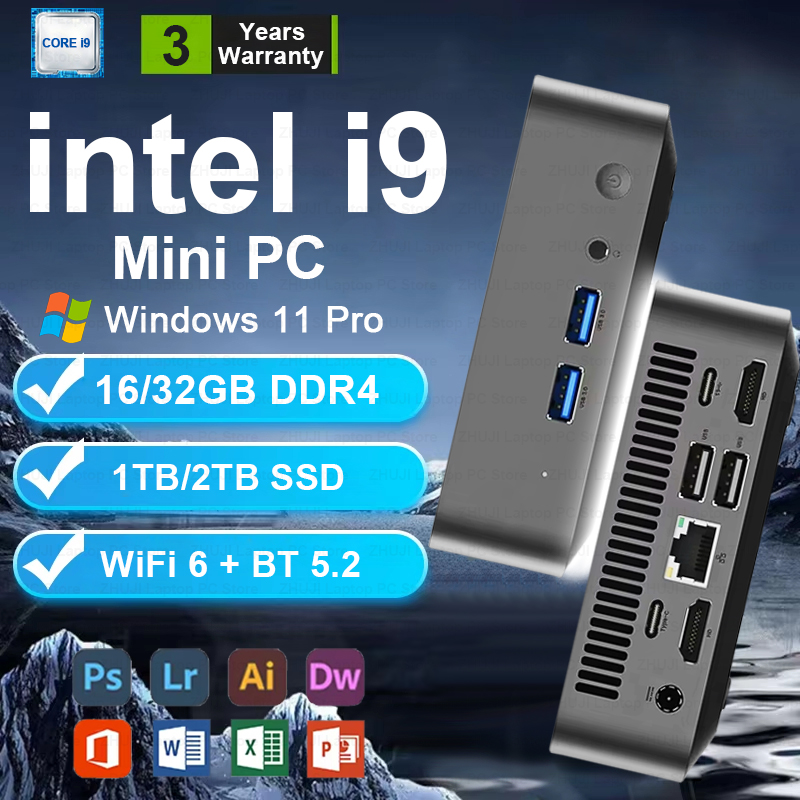 MINI PC Windows 11 Intel Core  – Pc Gaming I3 recenzja i cena