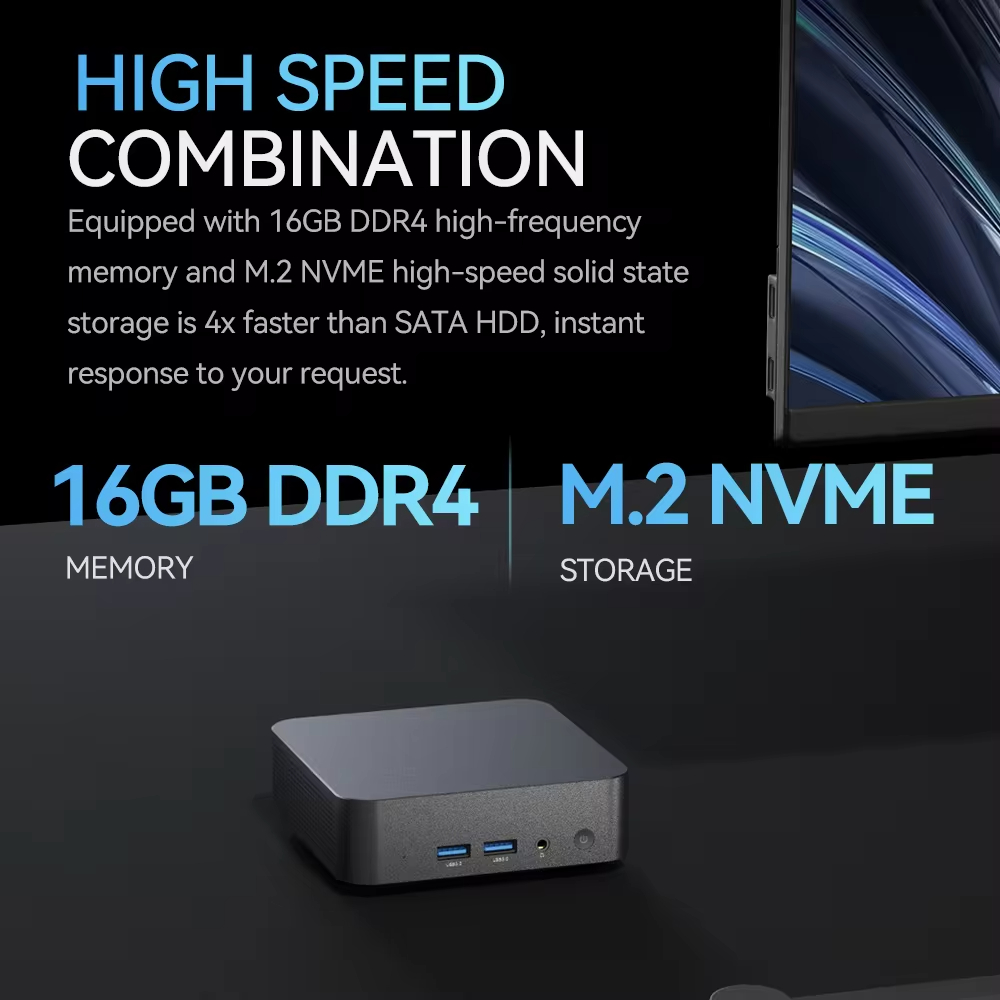 MINI PC Windows 11 Intel Core  – Pc Gaming I3 recenzja i cena